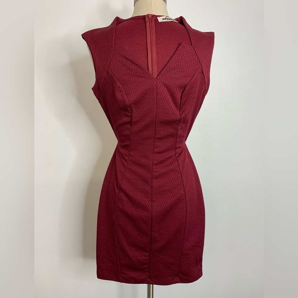 Burgundy Red dress